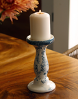 Candelabro | Bruma Azul Petroleo