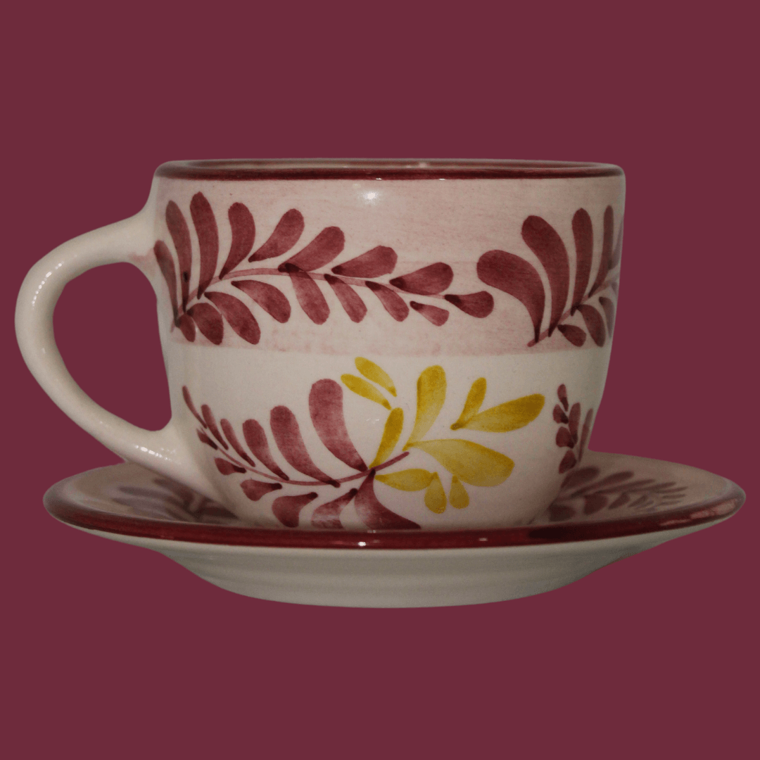 Juego de té Vienna | Astromelia Vinotinto