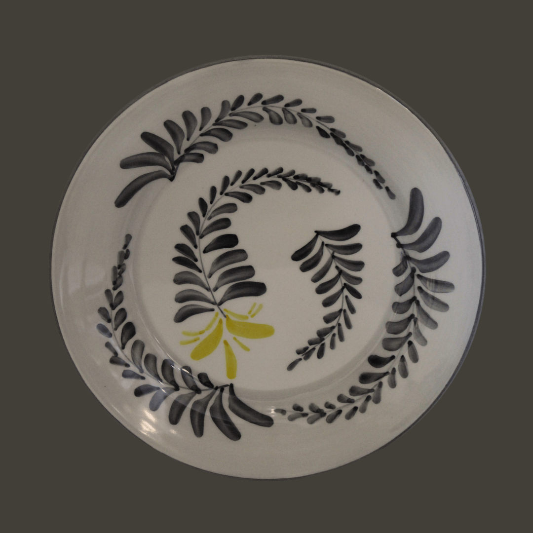 Vajilla 5 piezas | Tintero Vienna | Astromelia Gris