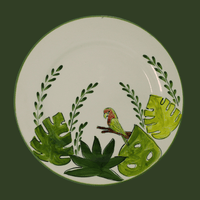 Vajilla Encanto Tropical 5 piezas | Vajilla Pintada a mano