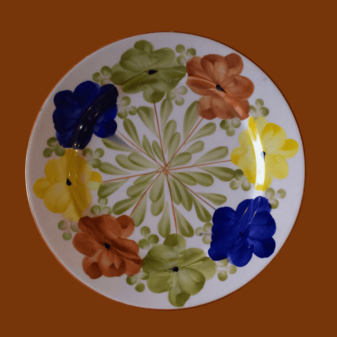 Vajilla Platos Pintados A Mano Personalizados Plato De Cerámica