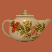 Soporte tetera + Juego de té Ninfa - Cerámicas Carmesí