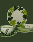 Vajilla Encanto Tropical 5 piezas | Vajilla Pintada a mano