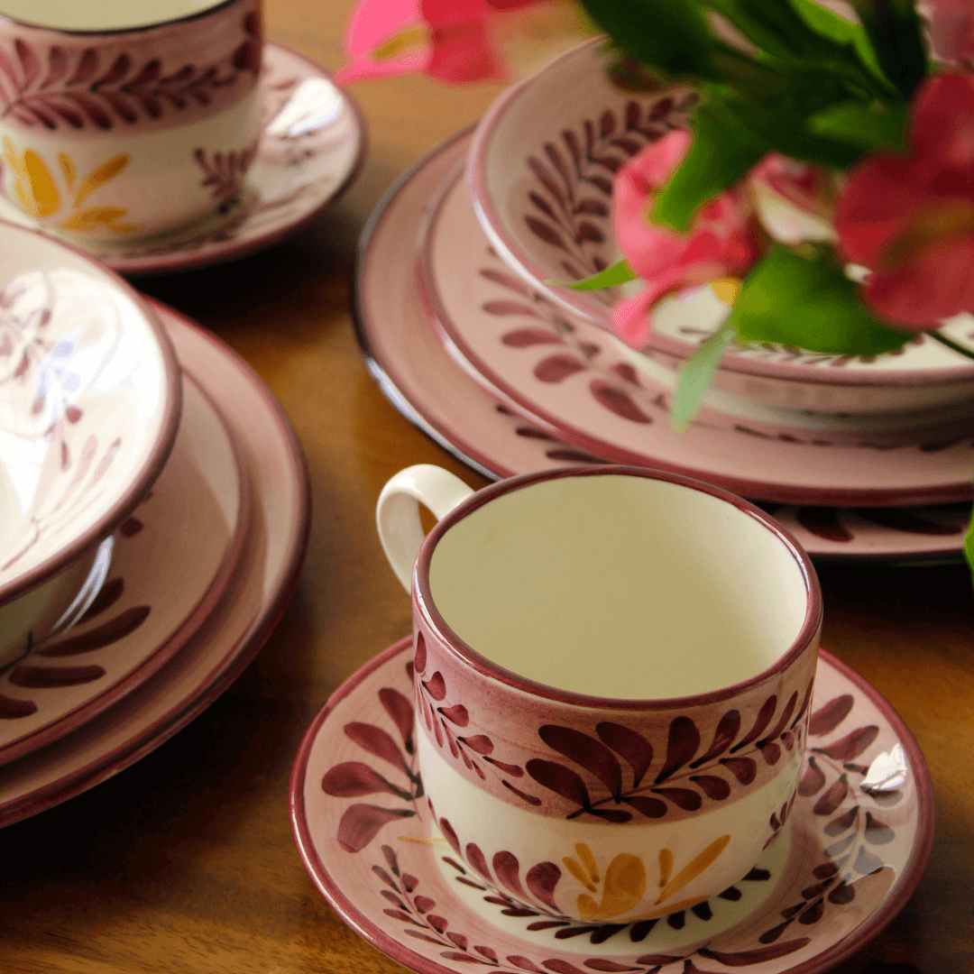 Vajilla piezas Mug Sienna Astromelia Vinotinto - Main Image