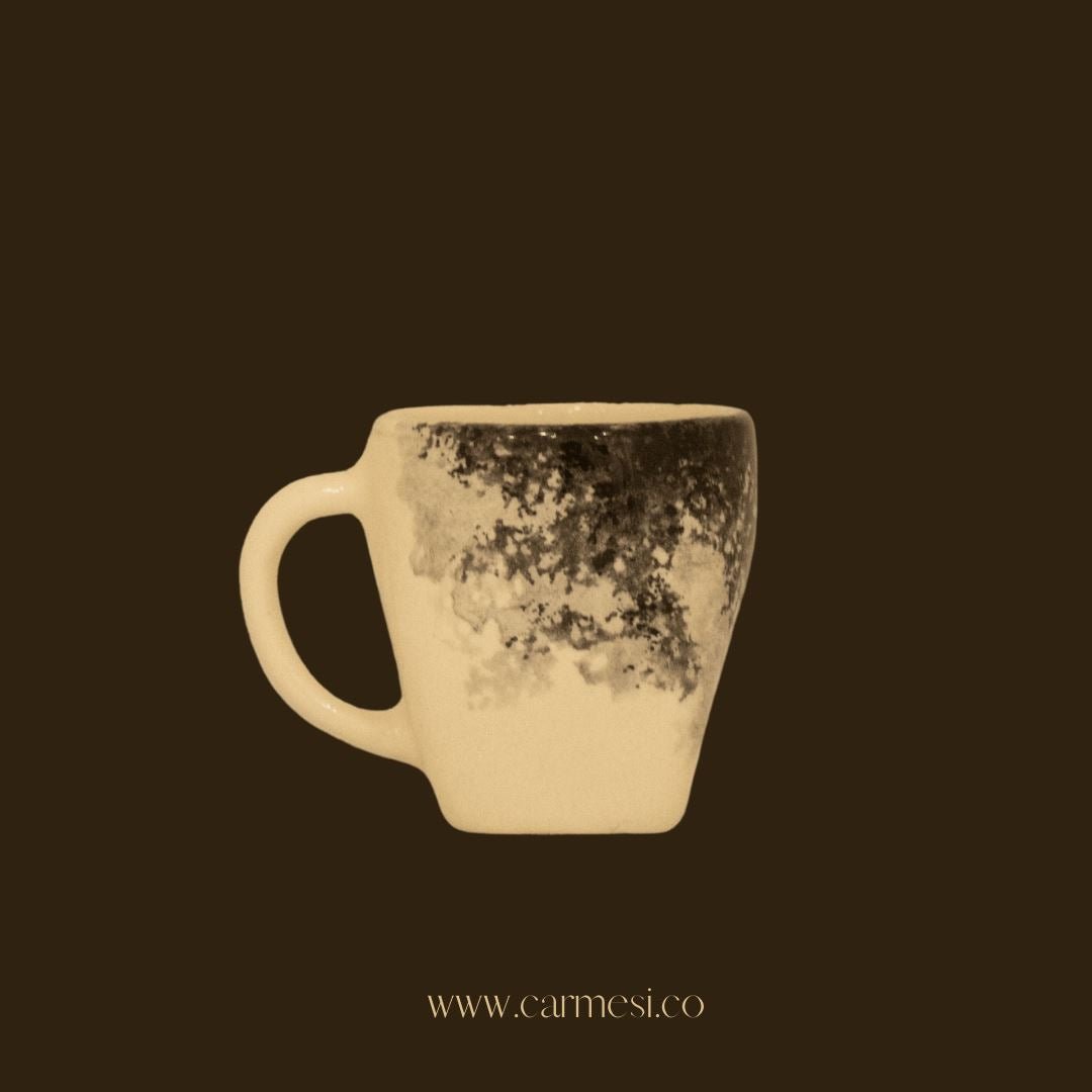 Pocillo cuadrado Bruma - Cerámicas Carmesí