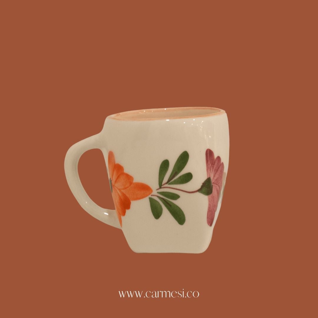 Pocillo cuadrado Limonar - Cerámicas Carmesí