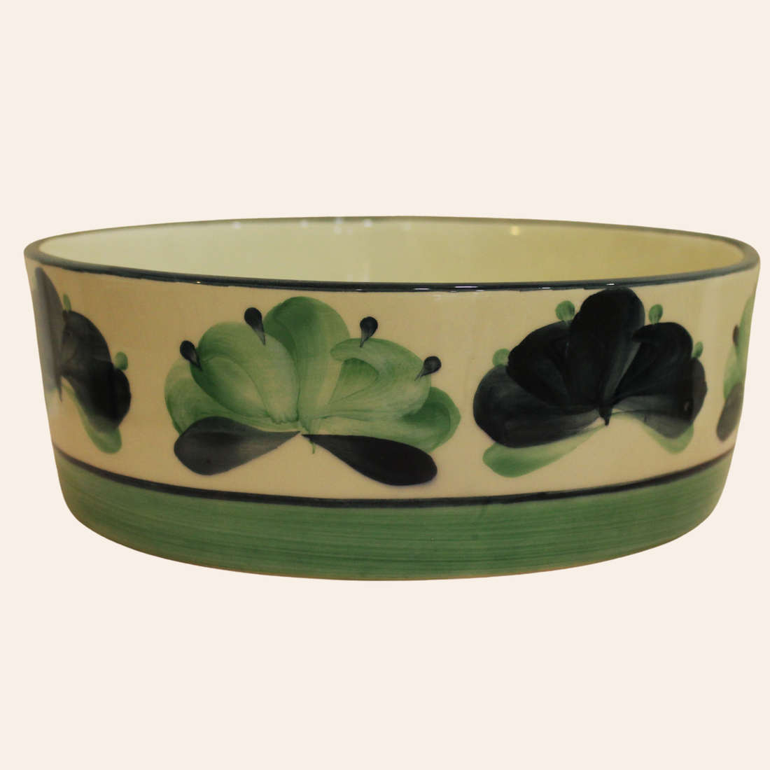 Bowl Madrid | Pompón Azul Petroleo/Azul Aguamarina