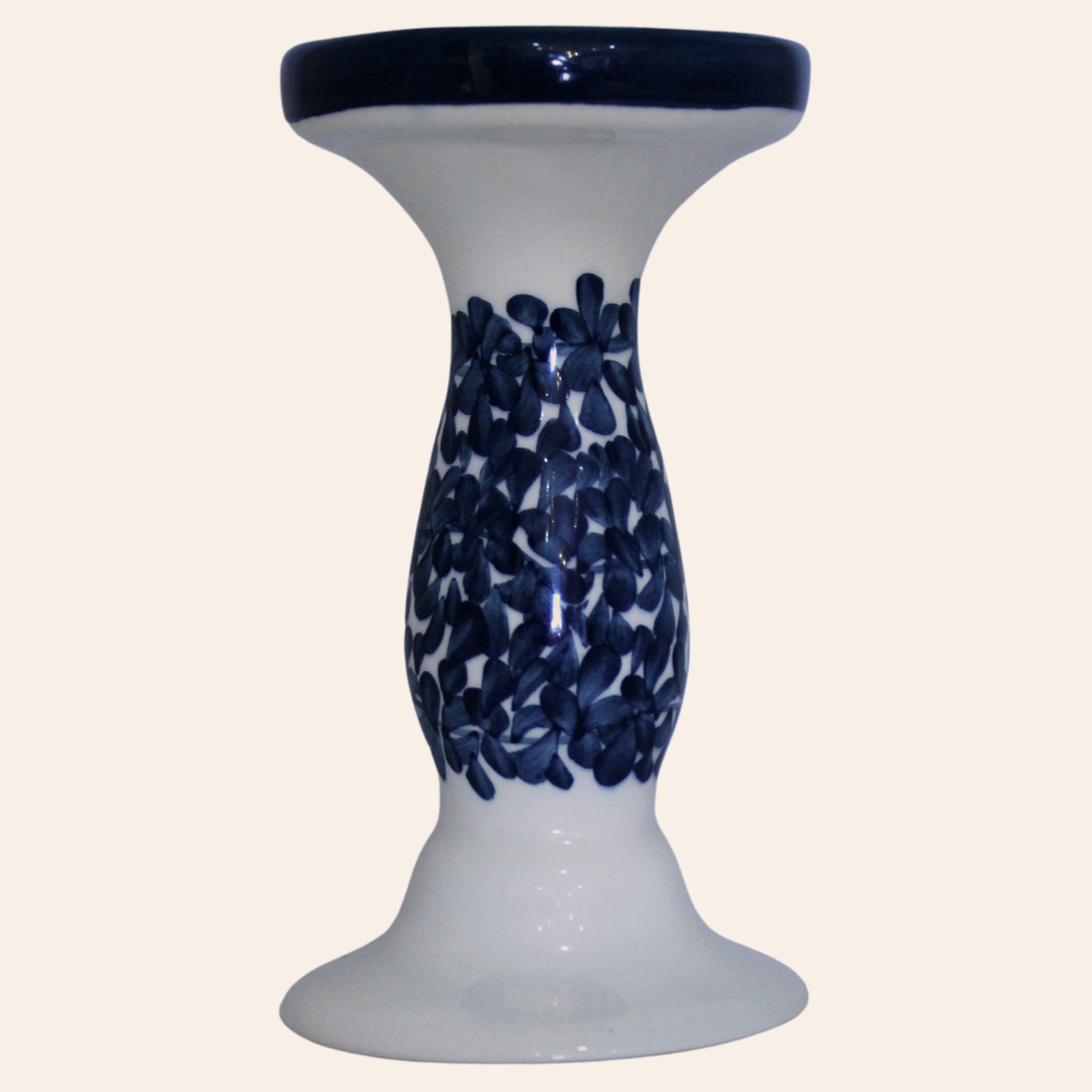 Candelabro | Olivo Azul Petroleo