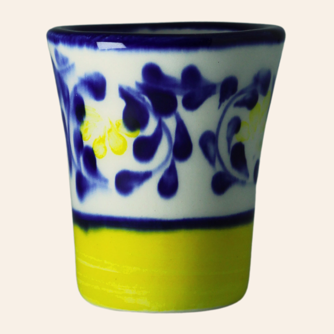 Copa | Violeta Amarillo /Azul Cobalto