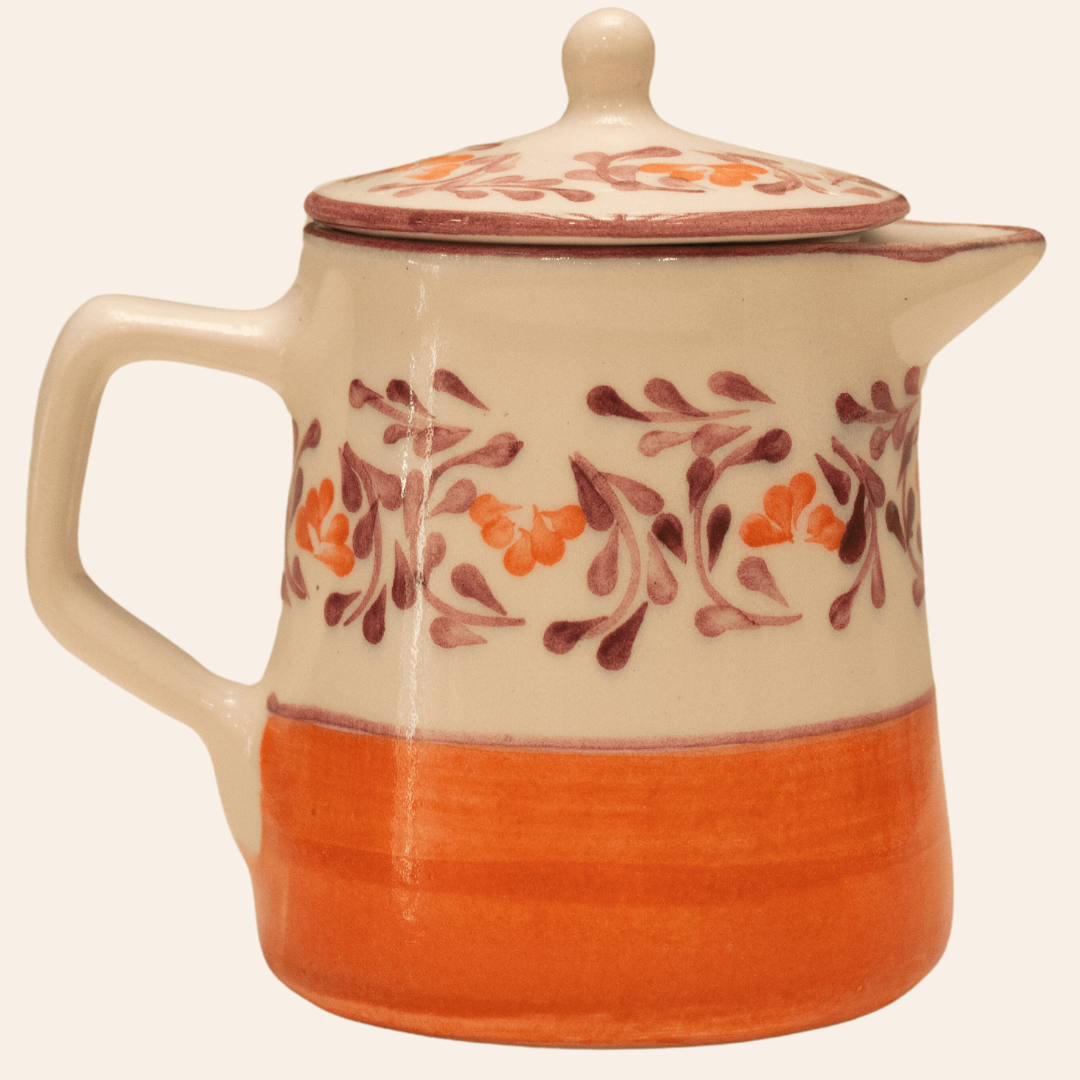 Jarra Salento + Tapa | Violeta Naranja/Vinotinto