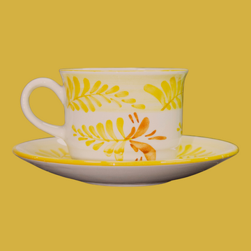 Juego de té | Astromelia Amarilla