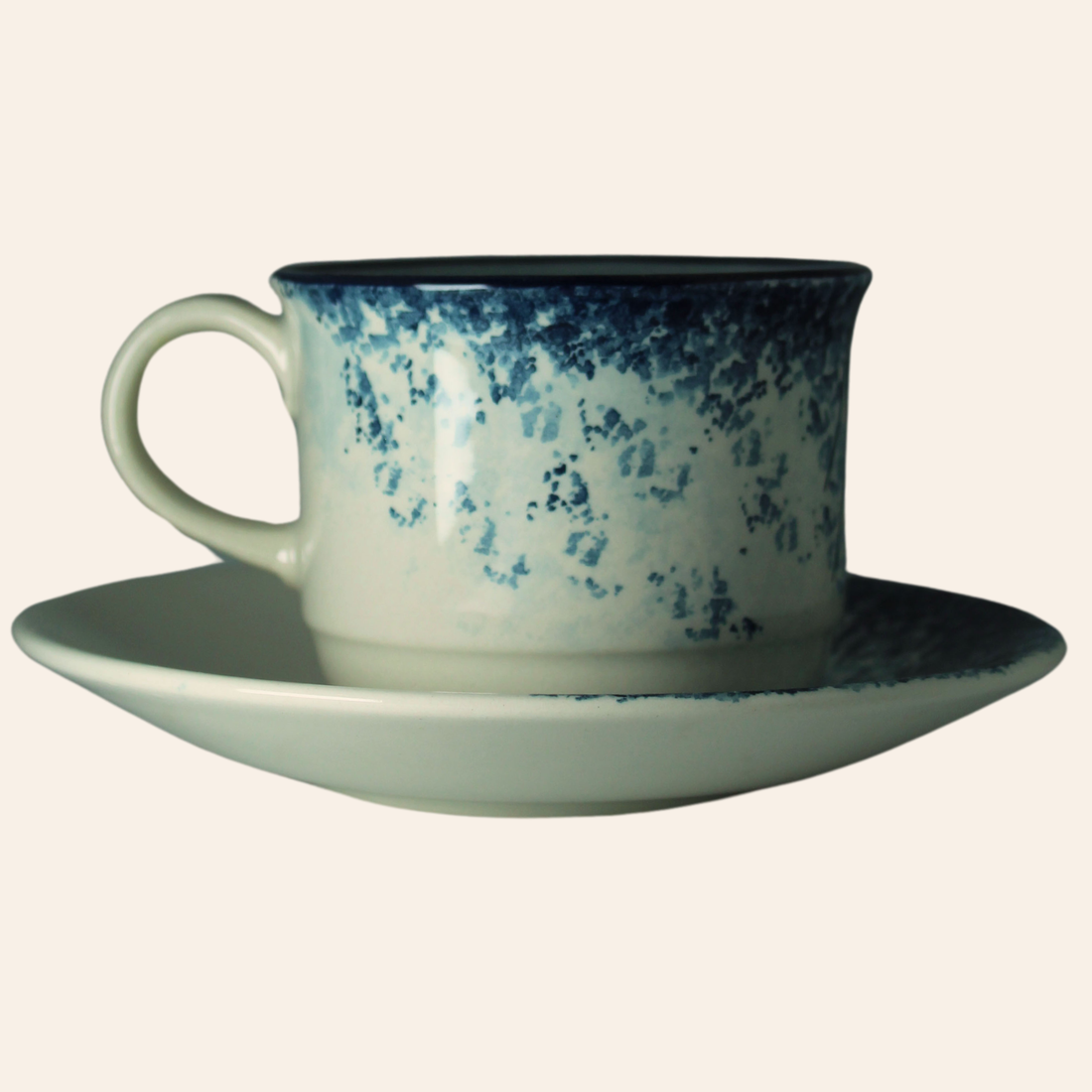 Juego de té Tradicional | Bruma Azul Petroleo