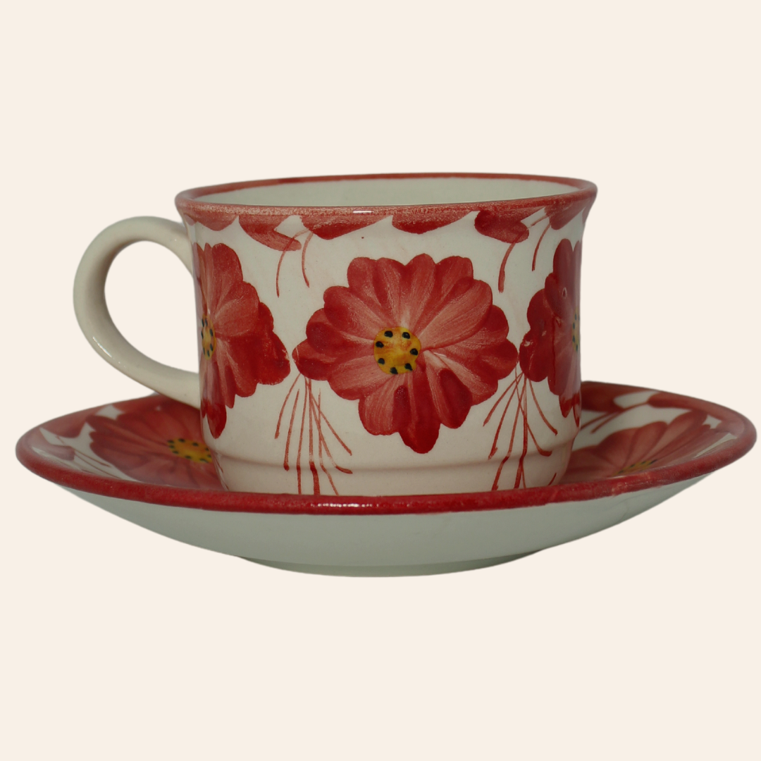 Juego de té Tradicional | Mayoral Rojo