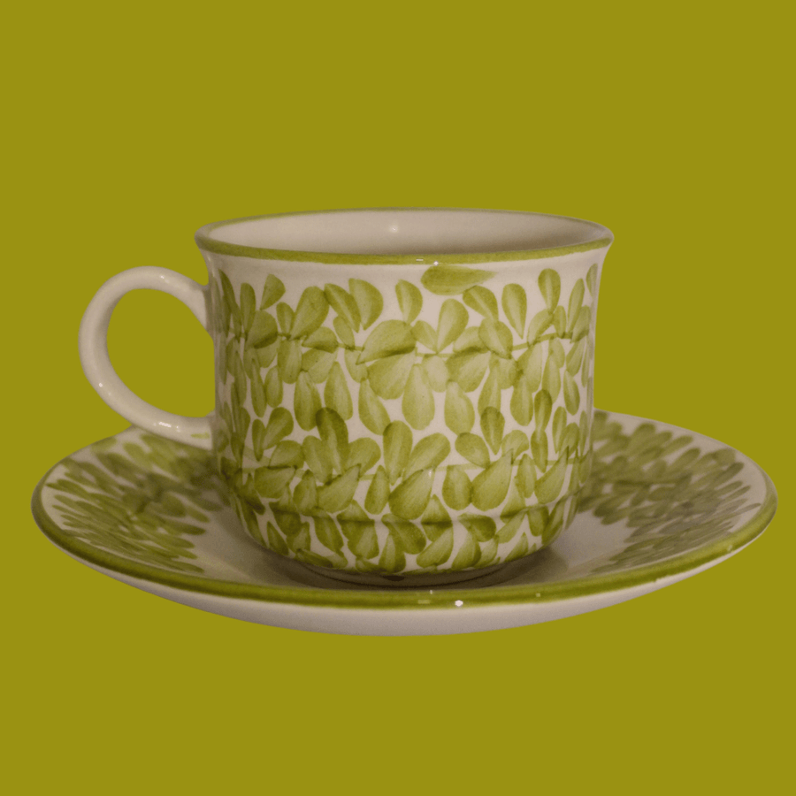 Juego de té Olivo Verde
