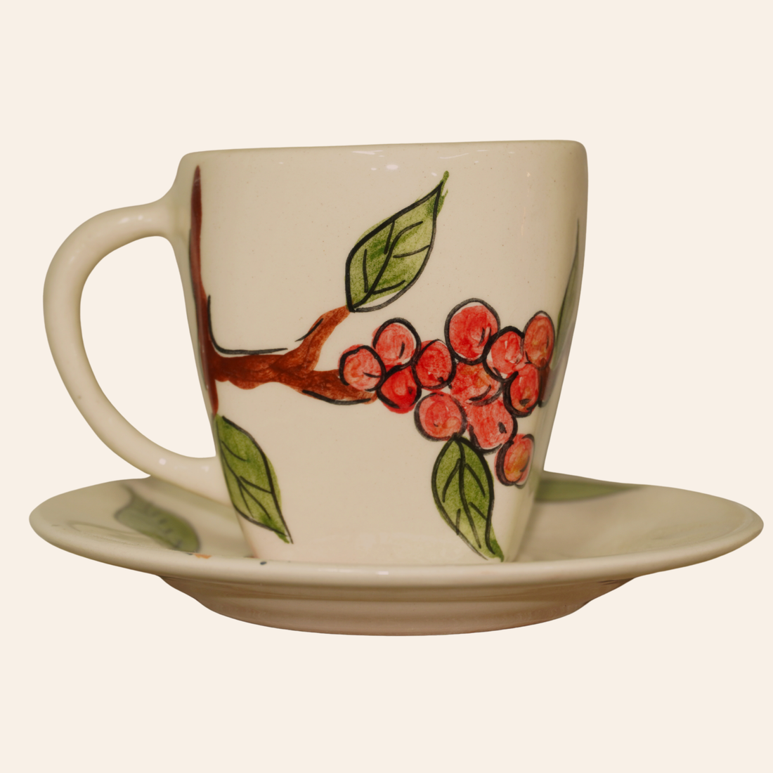Juego de té Cuadrado | Flor de Café