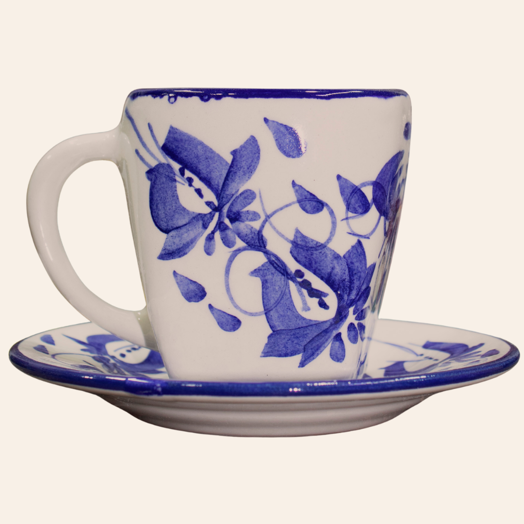Juego de té cuadrado| Florelba