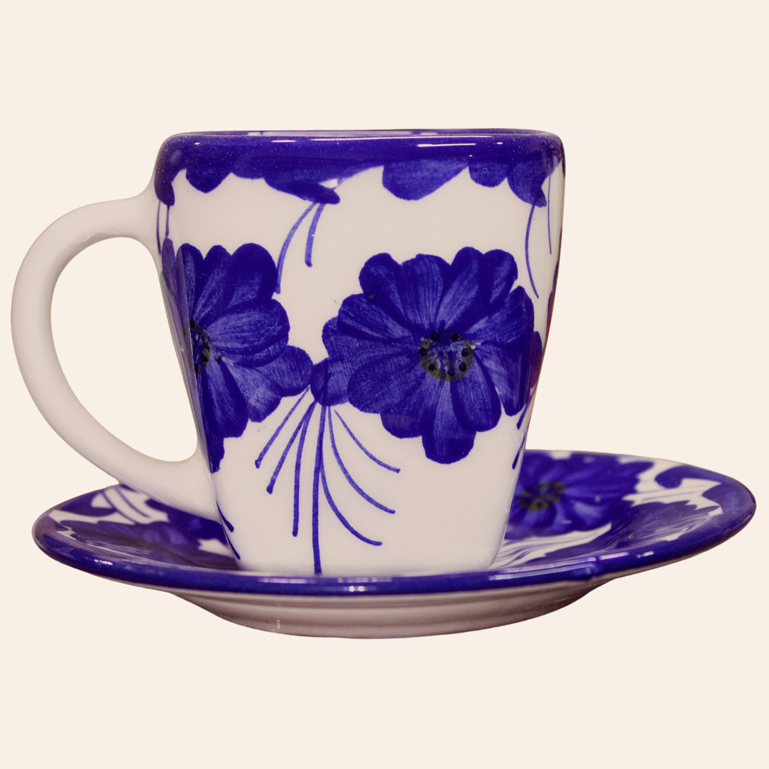 Juego de té Cuadrado | Mayoral Azul Cobalto