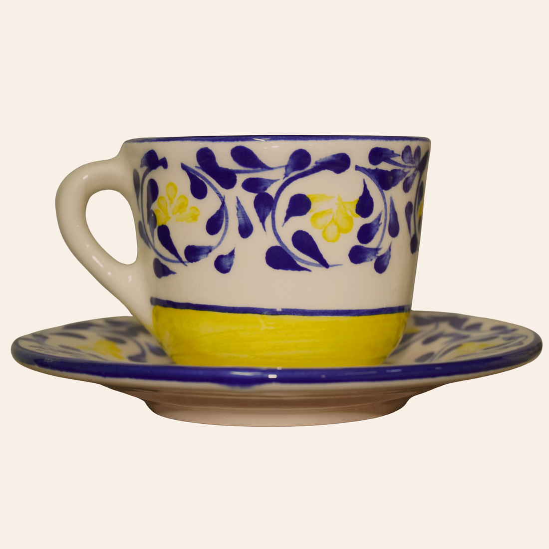 Juego de té Mini | Violeta Amarillo/Azul Cobalto