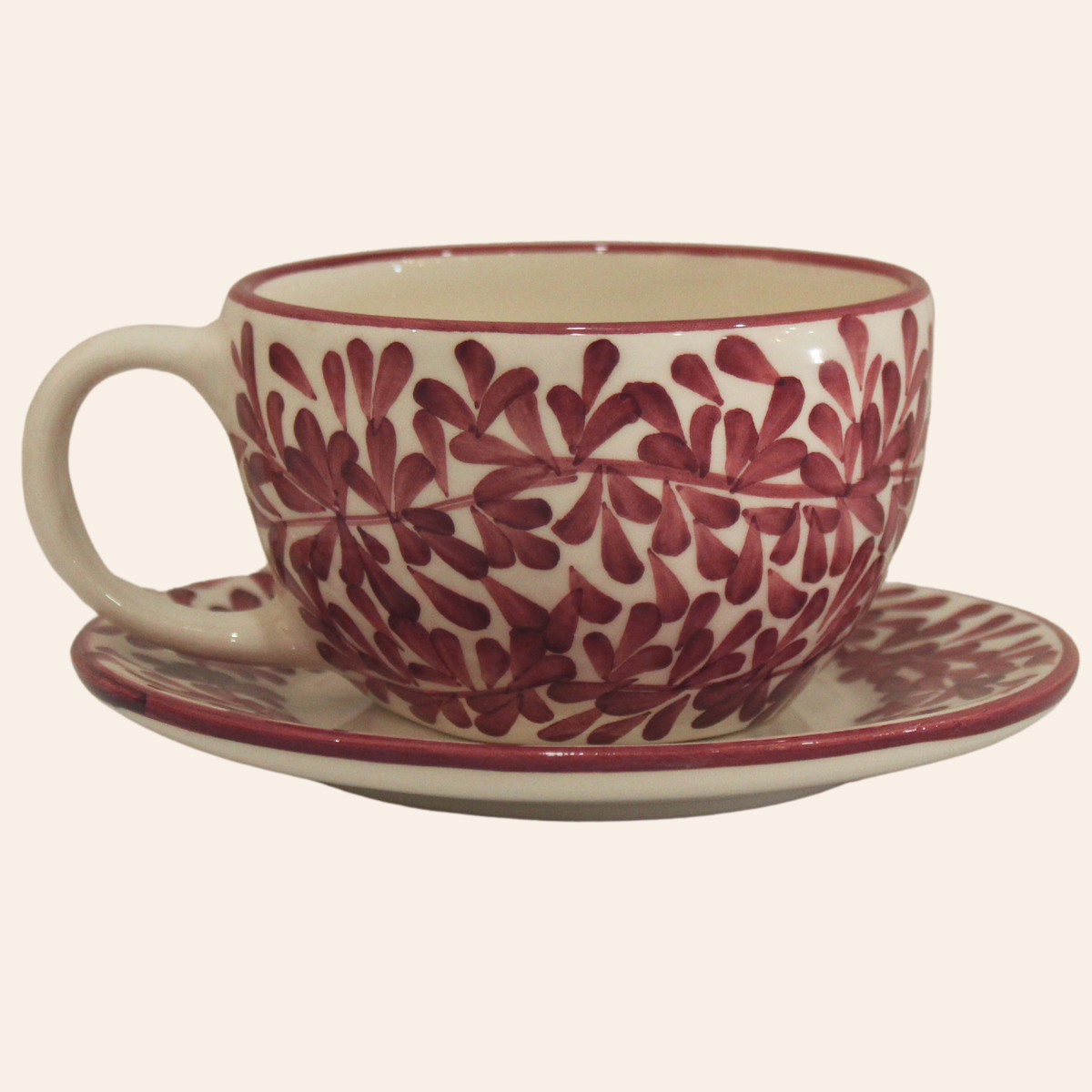 Juego de té Paris | Olivo Vinotinto