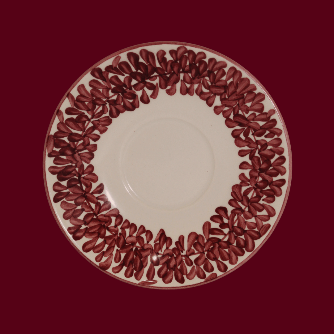 Vajilla 4 piezas | Olivo Vinotinto