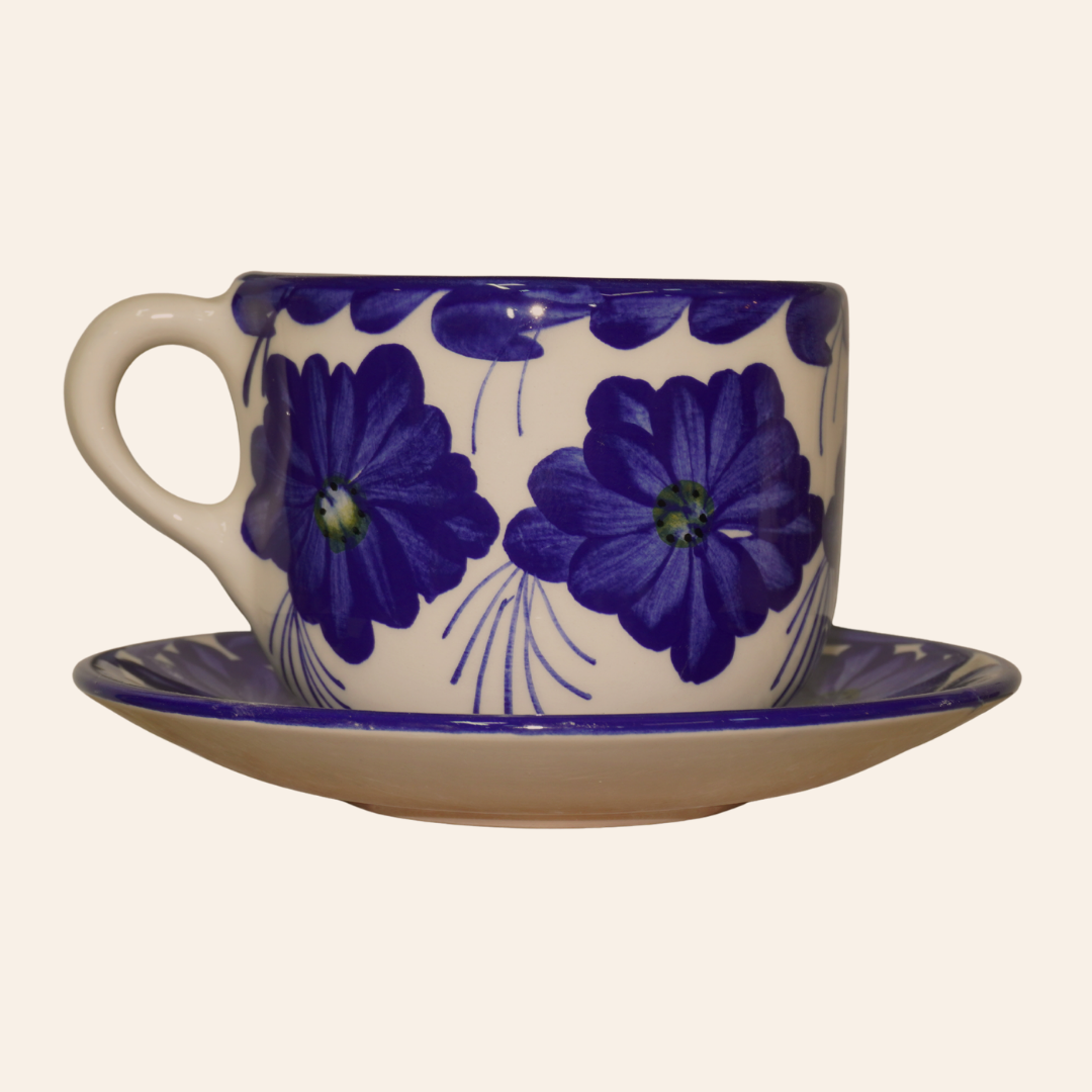 Juego de té Tintero Sienna | Mayoral Azul Cobalto
