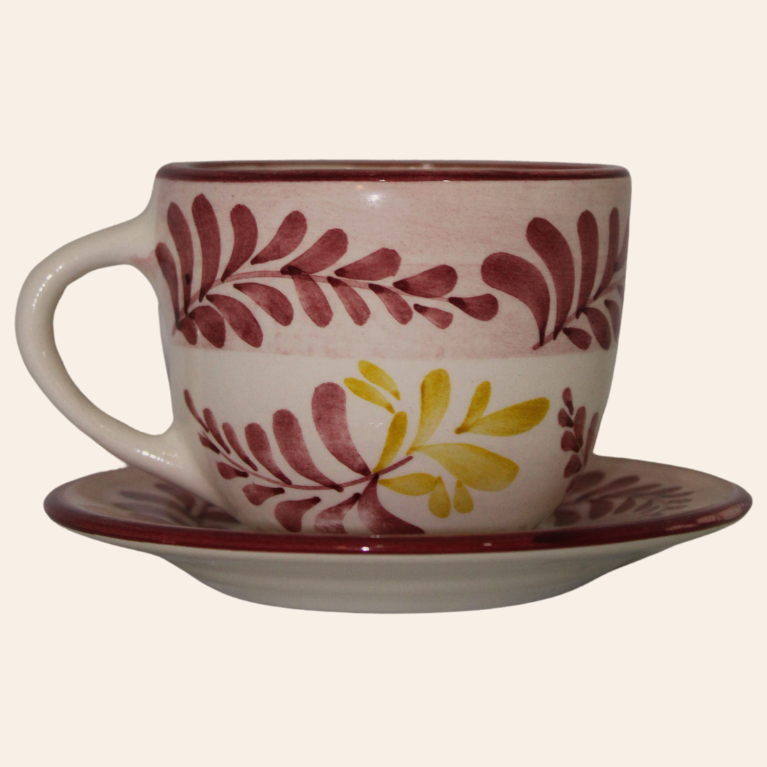 Juego de té Vienna | Astromelia Vinotinto