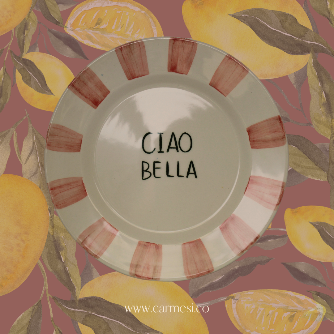 Plato Postre 21cm - Ciao Bella