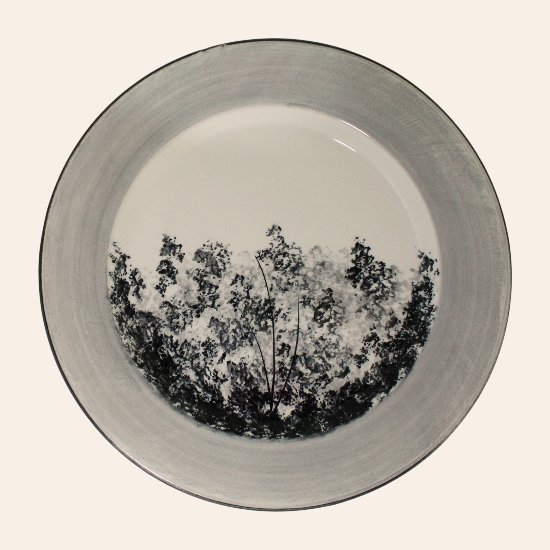 Plato 21cm | Bruma Negra Ala