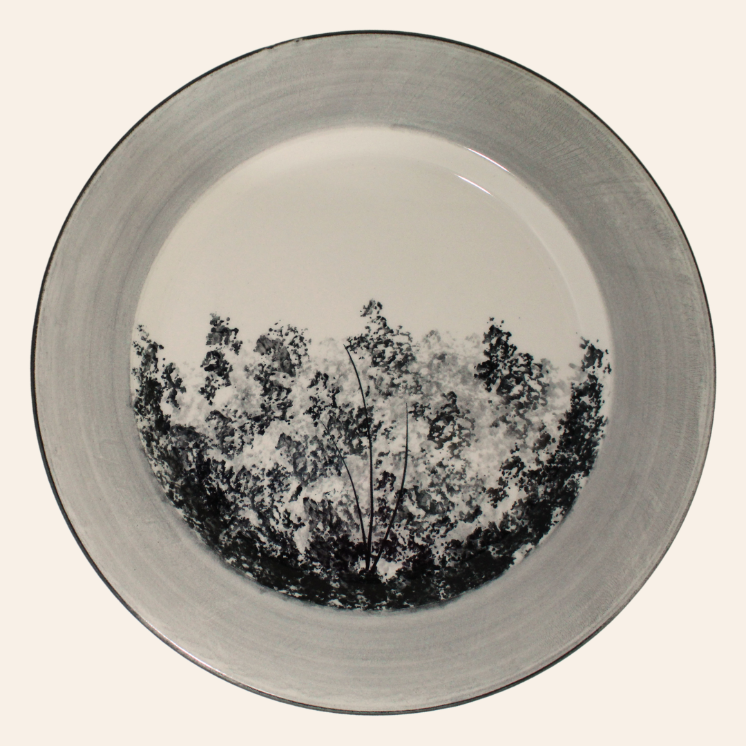 Plato 24cm | Bruma Negra Ala