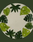 Vajilla Encanto Tropical 5 piezas | Vajilla Pintada a mano
