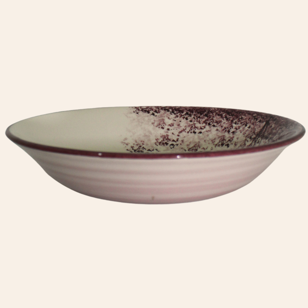 Plato Hondo Tradicional | Bruma Morada Ala