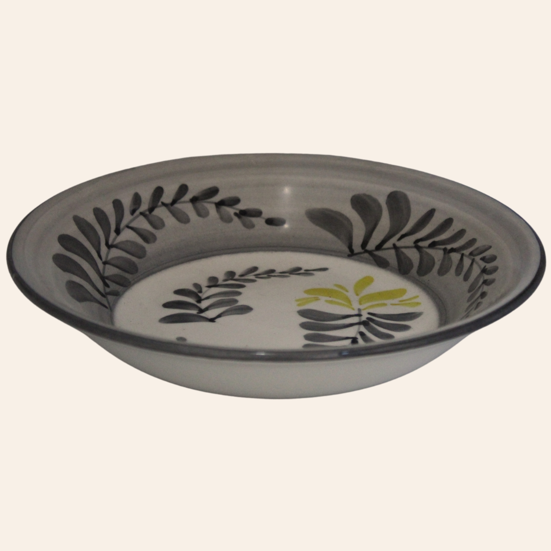 Plato Hondo Tradicional | Astromelia Gris