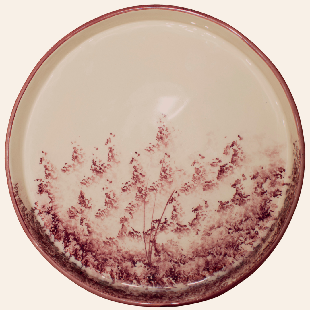 Plato Moderno 27cm | Bruma Morada