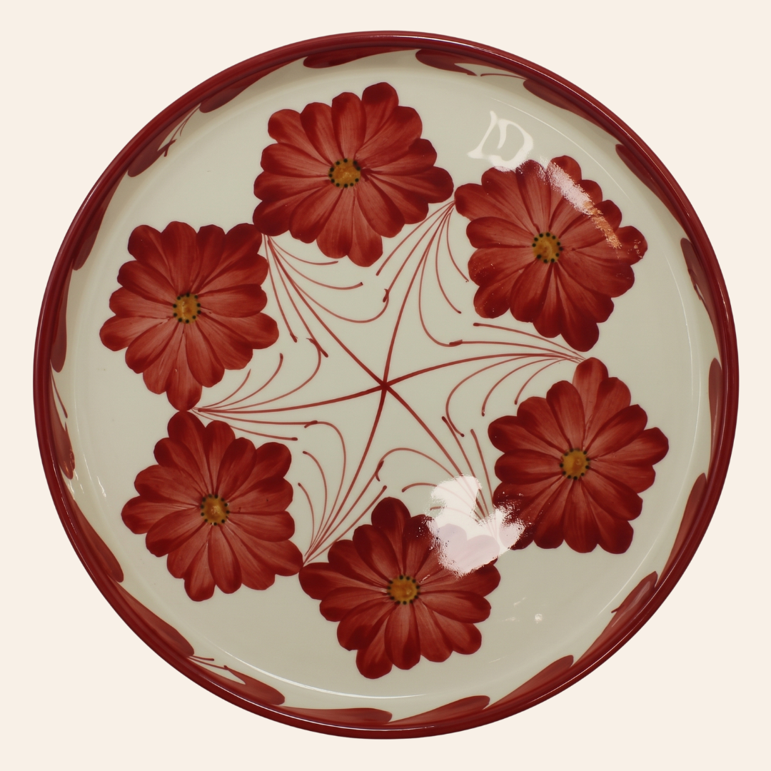 Plato Moderno 20cm | Mayoral Rojo