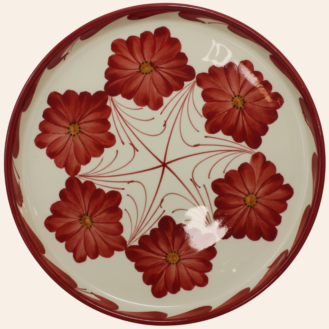 Plato Moderno 28cm | Mayoral Rojo