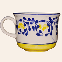 Vajilla 24 piezas | Violeta Amarillo/Azul Cobalto