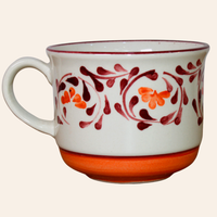Vajilla 16 piezas | Violeta Naranja/Vinotinto
