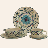 Puesto Vajilla 5 piezas (Cazuela + Mug Paris) | Petra