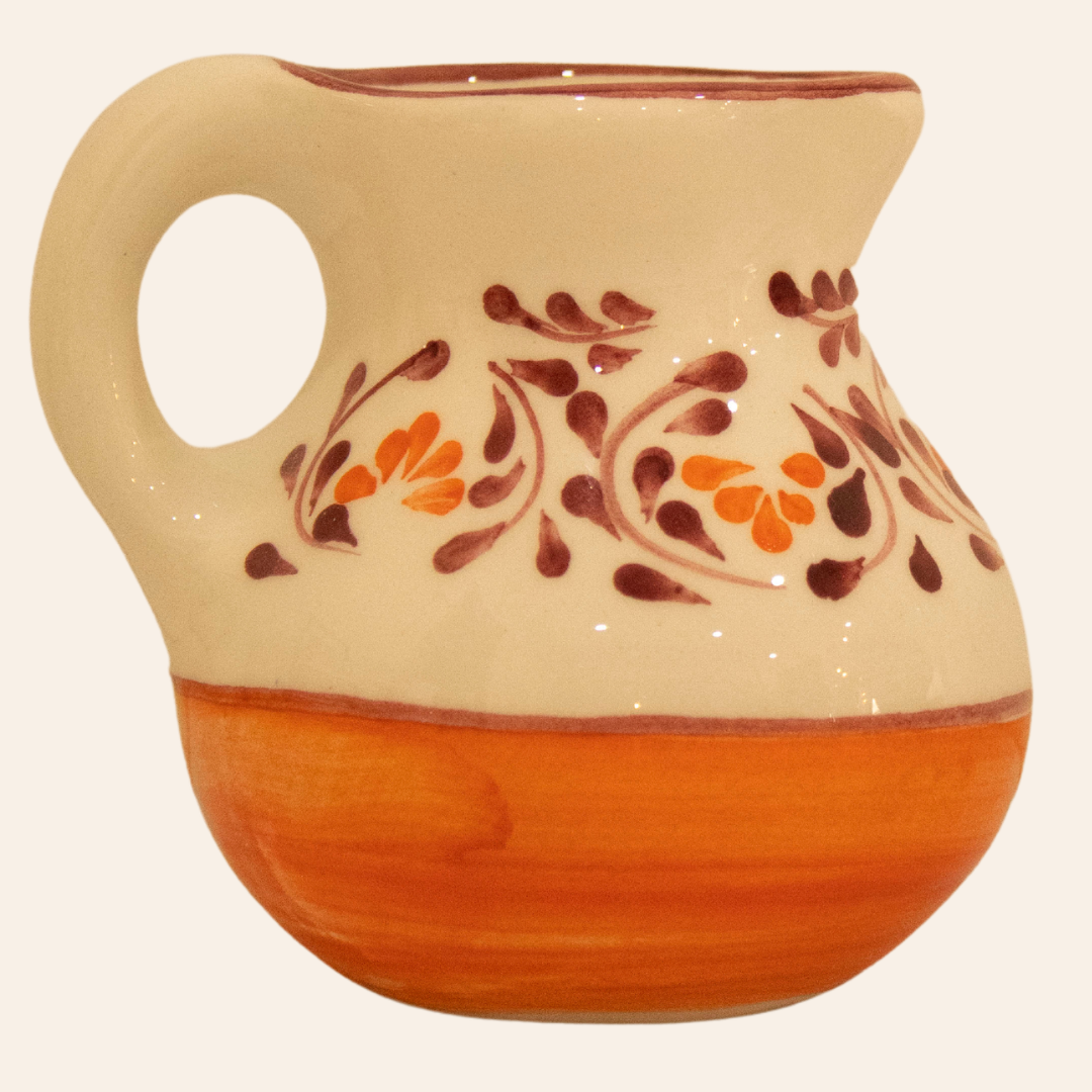 Jarrita de Leche | Violeta Naranja/Vinotinto