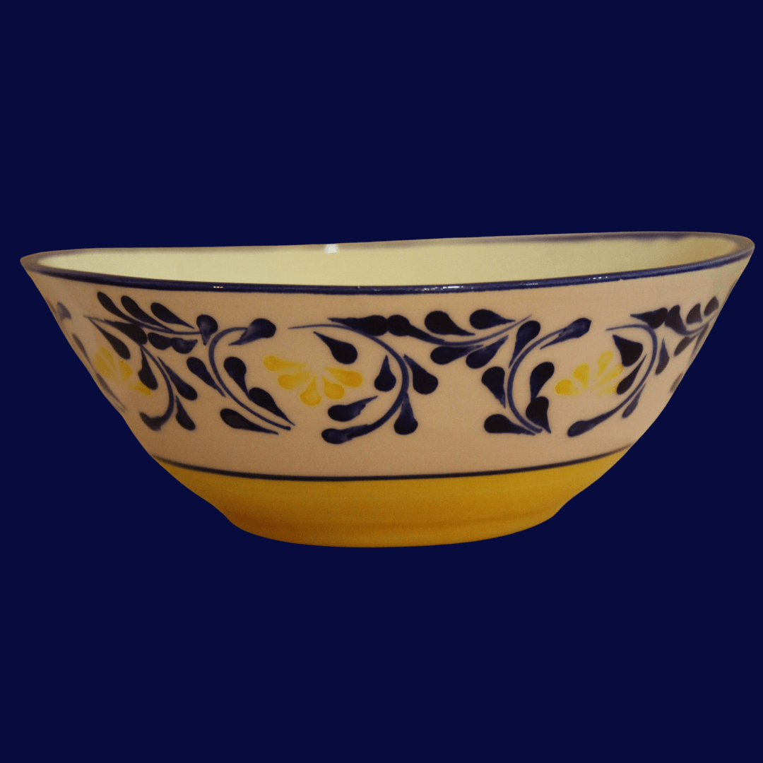 Bowl Milán Violeta Azul/Amarillo - Cerámicas Carmesí