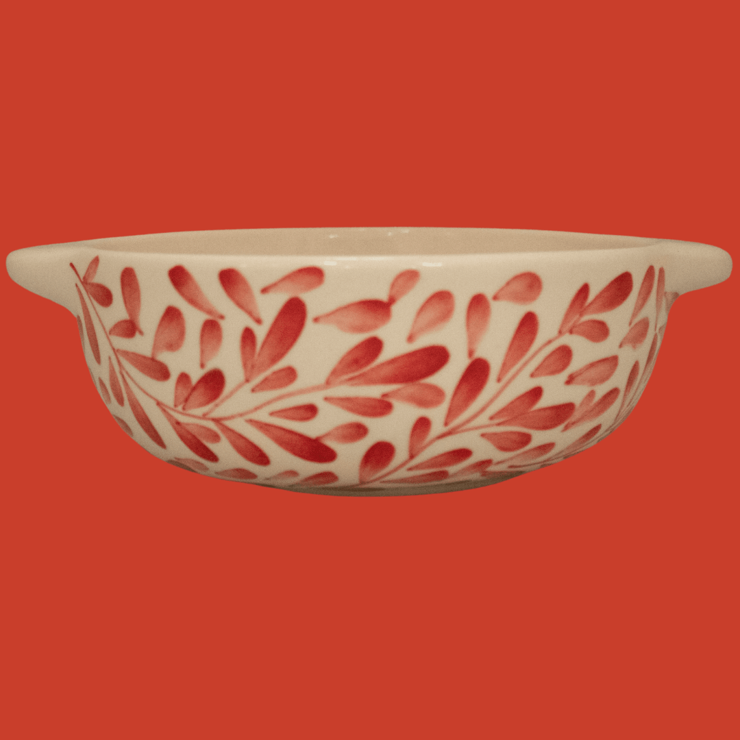 Cazuela Lima Olivo Rojo - Cerámicas Carmesí
