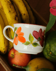 Juego de té | Carmesí Naranja/Vinotinto - Cerámicas Carmesí