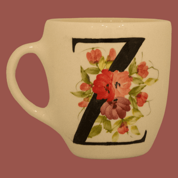 Mug de Letra Z - Cerámicas Carmesí