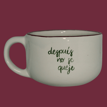 Mug Praga | después no se queje - Cerámicas Carmesí