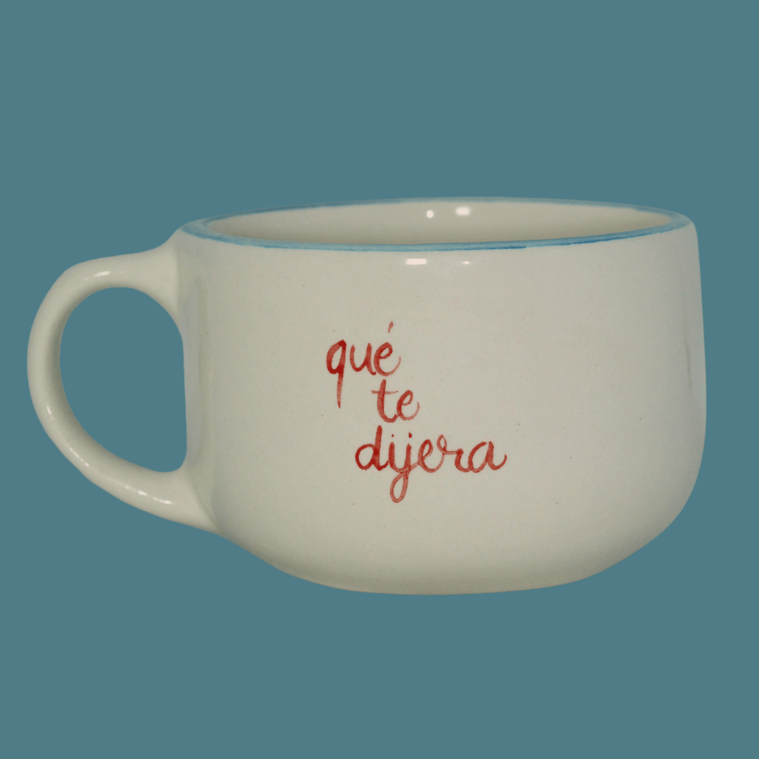 Mug Praga | qué te dijera - Cerámicas Carmesí